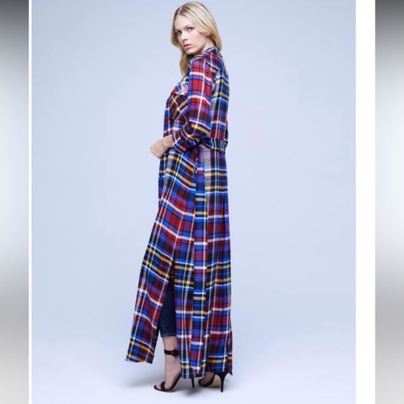 L’AGENCE Cameron Shirt Dress - Picture 3 of 8